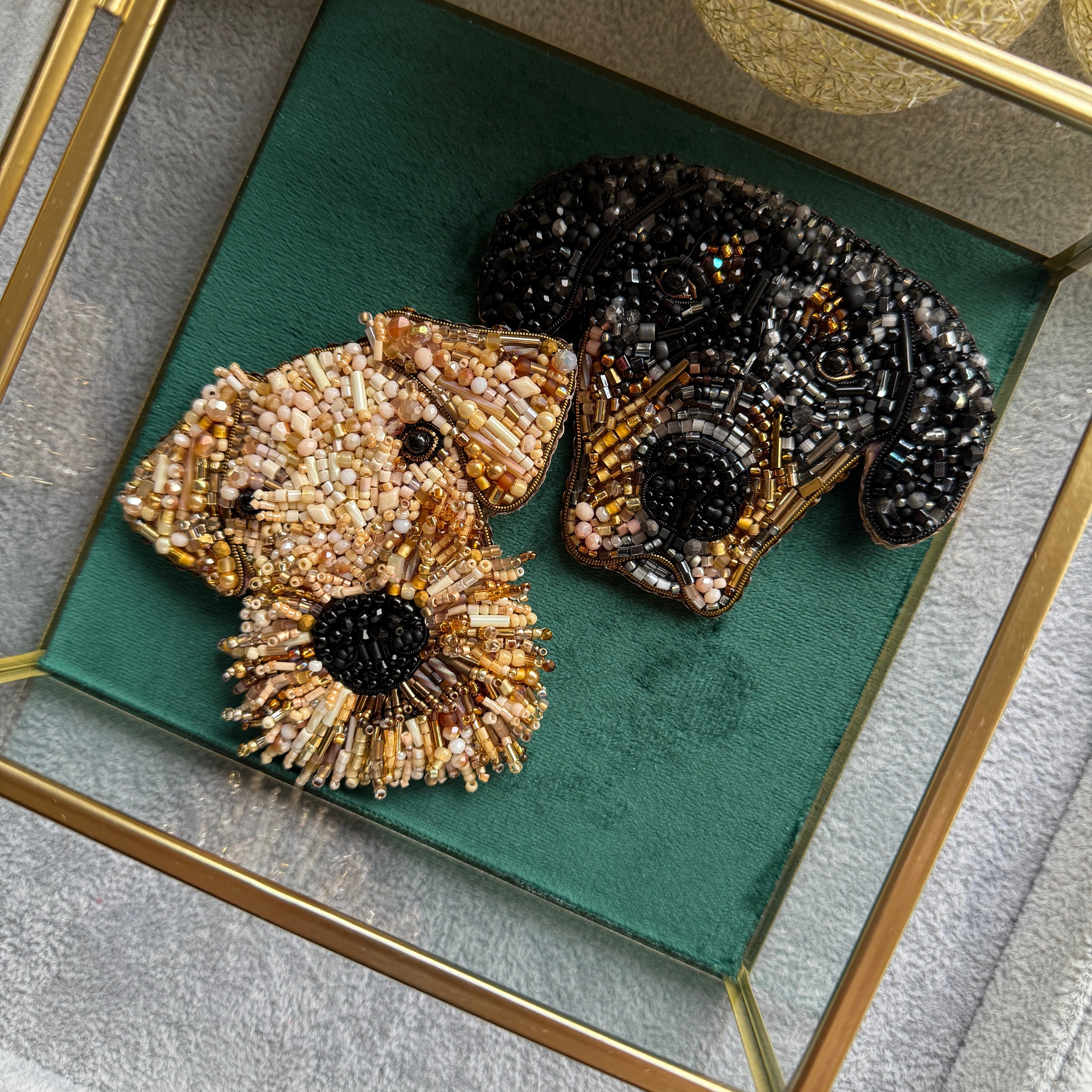 Custom Pet Portrait Brooches: Handmade Keepsakes Inspired by Your Dog or Cat