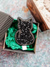 Cat beaded brooches hand embroidered in black and gold colors with beads crystals and metallic details