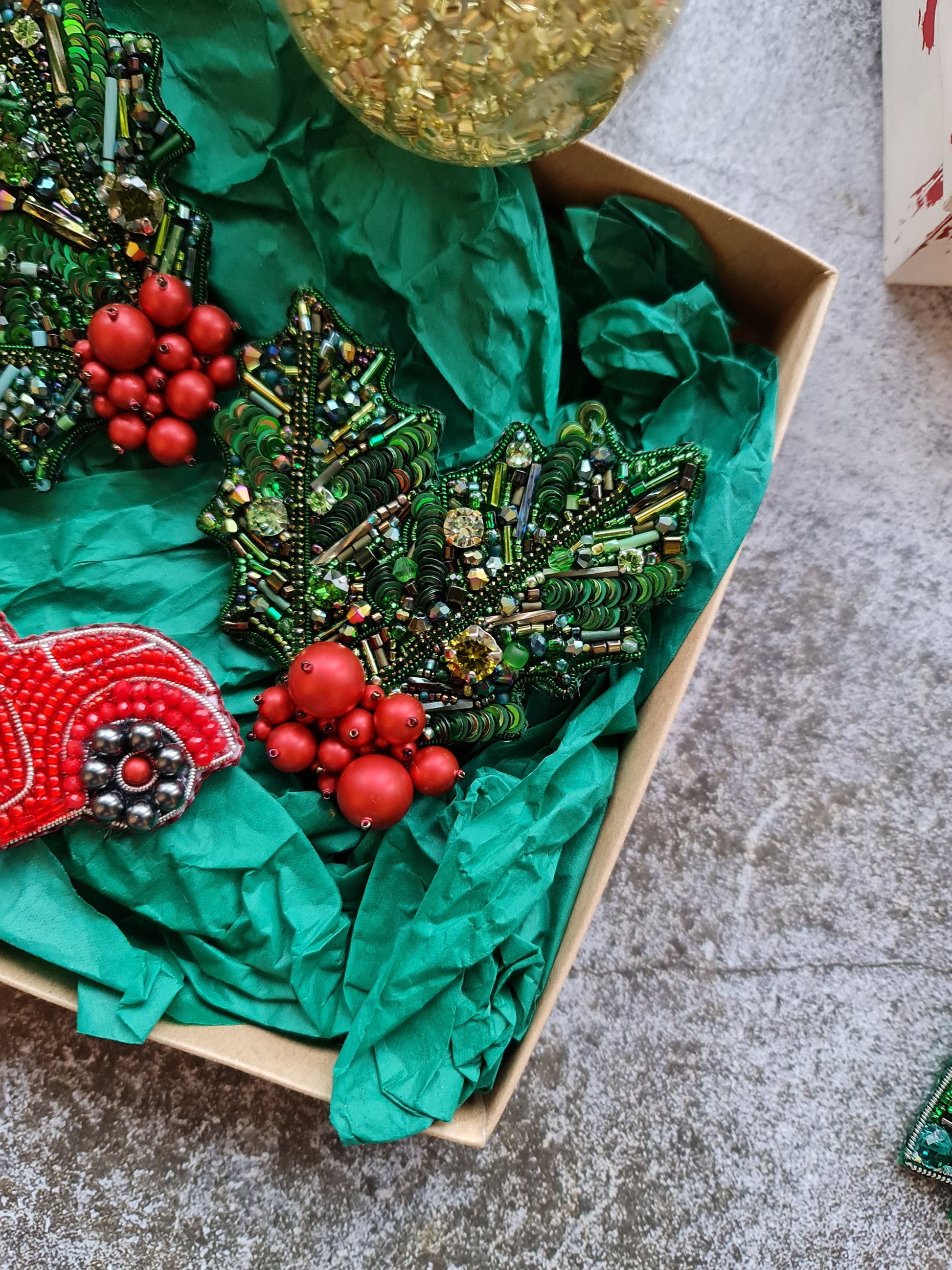 Christmas Brooch Collection