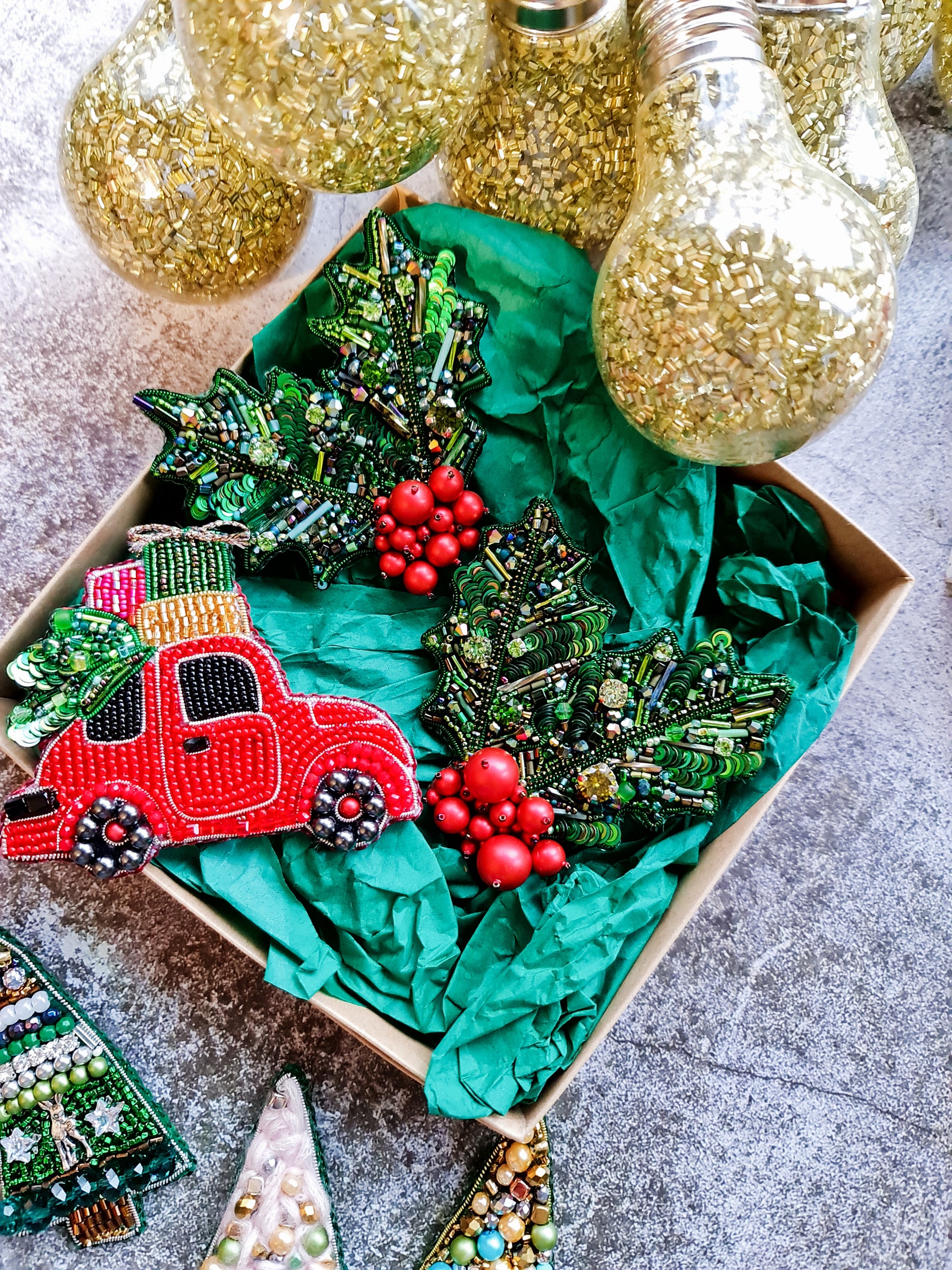 Christmas Brooch Collection