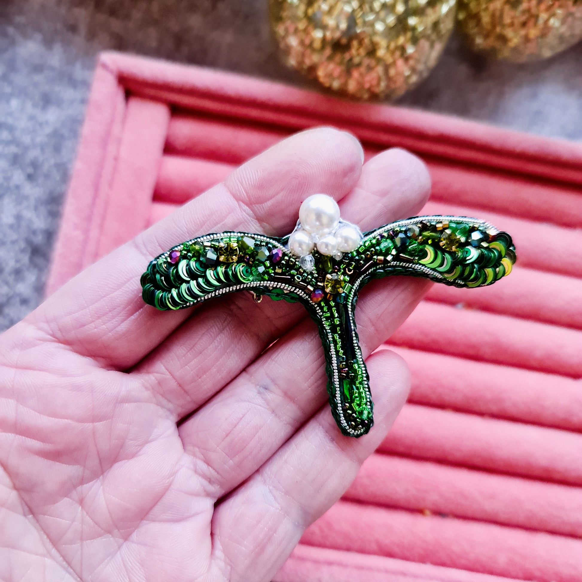 Mistletoe Brooch Collection