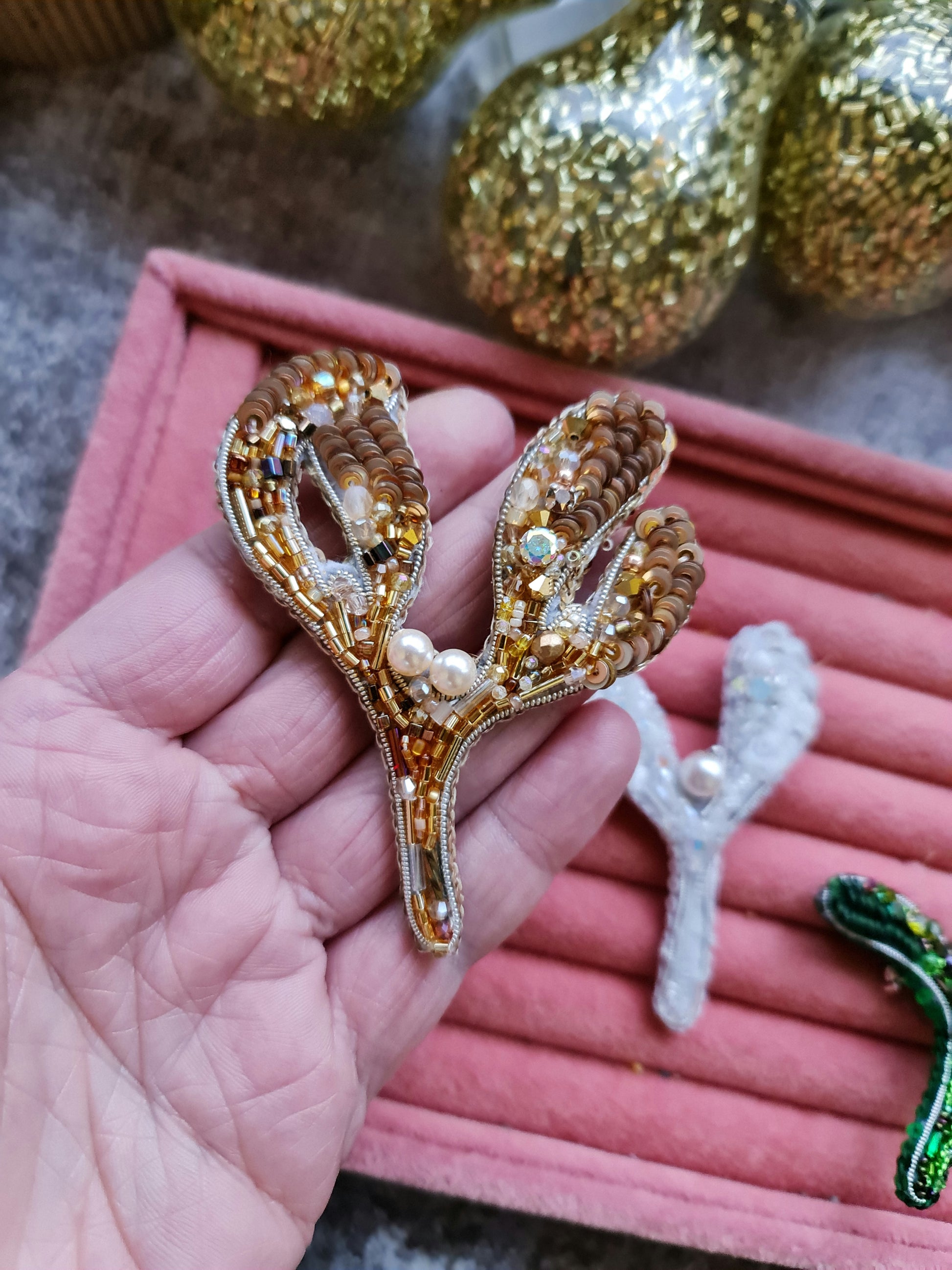 Mistletoe Brooch Collection