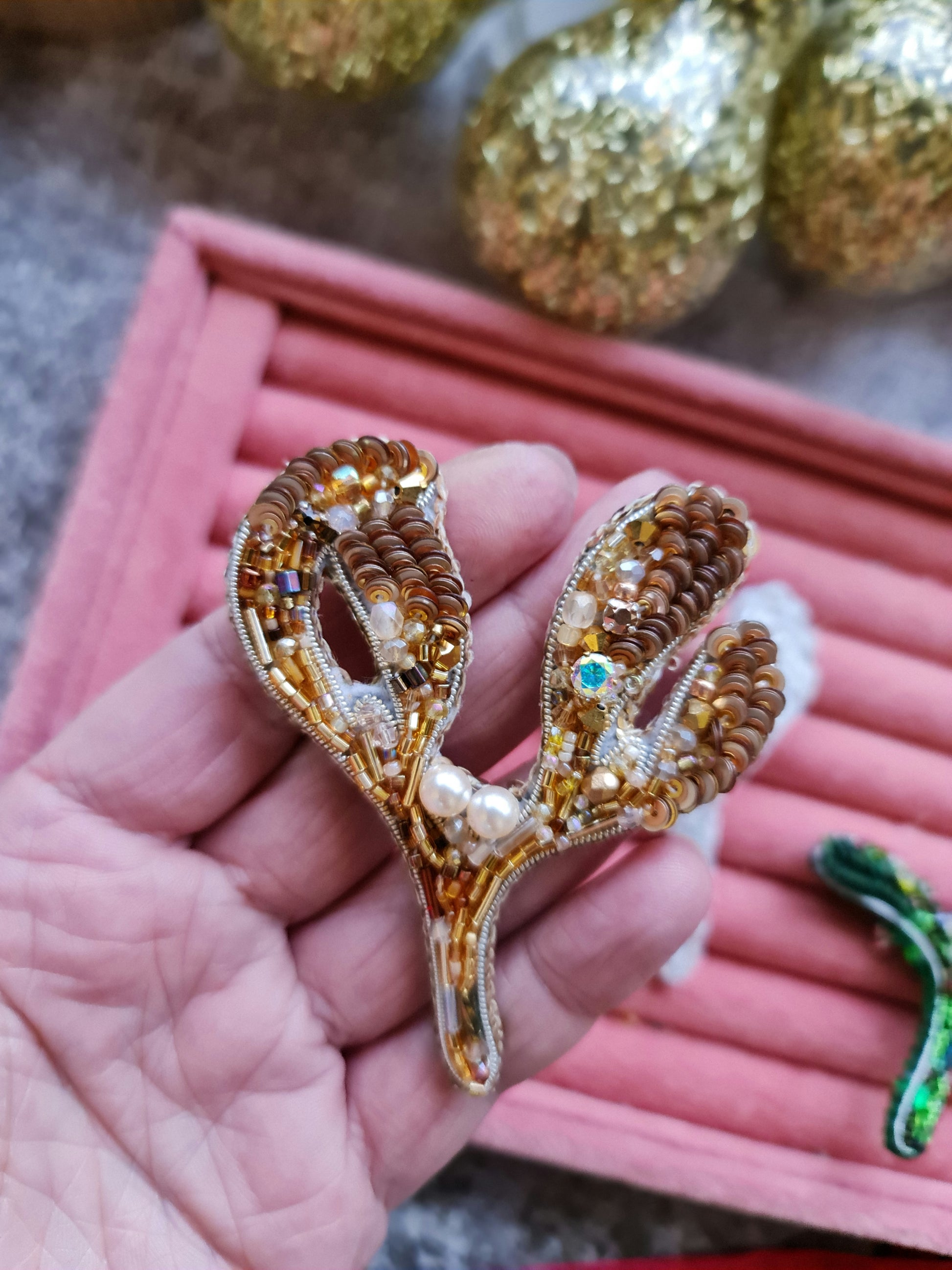Mistletoe Brooch Collection