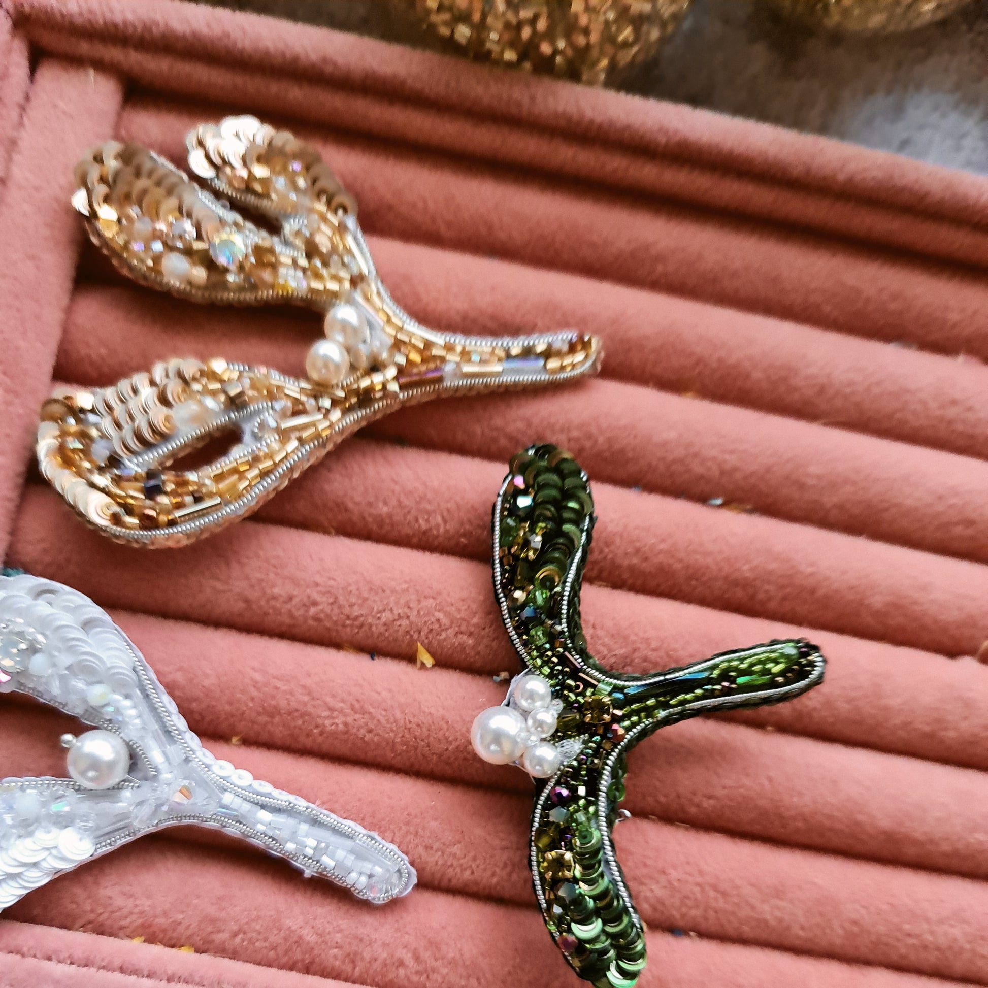 Mistletoe Brooch Collection
