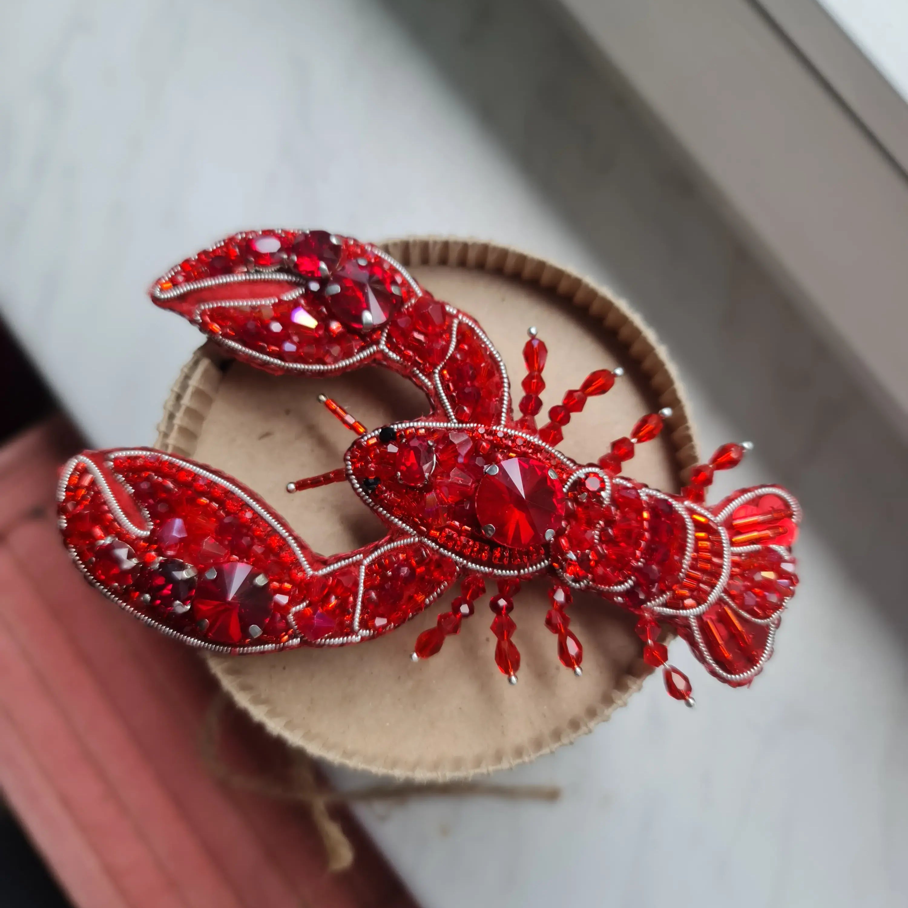 Lobster Brooch