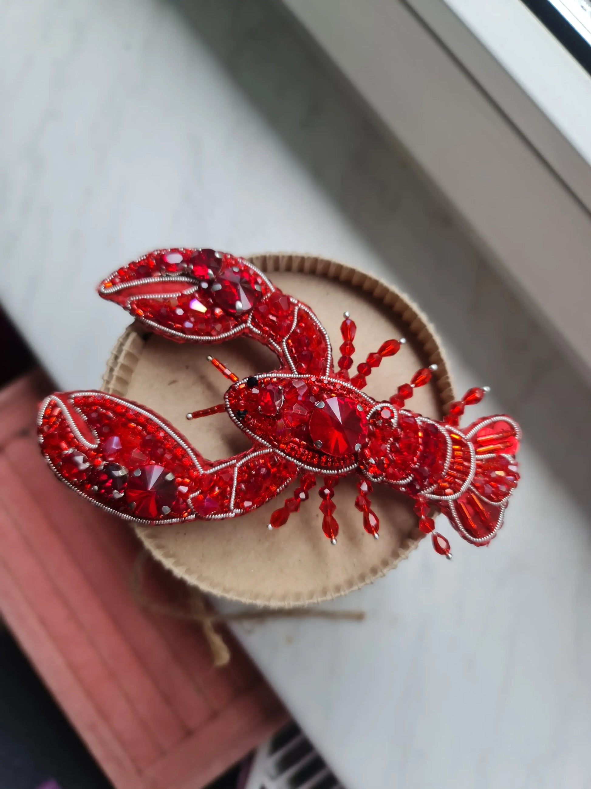 Lobster Brooch