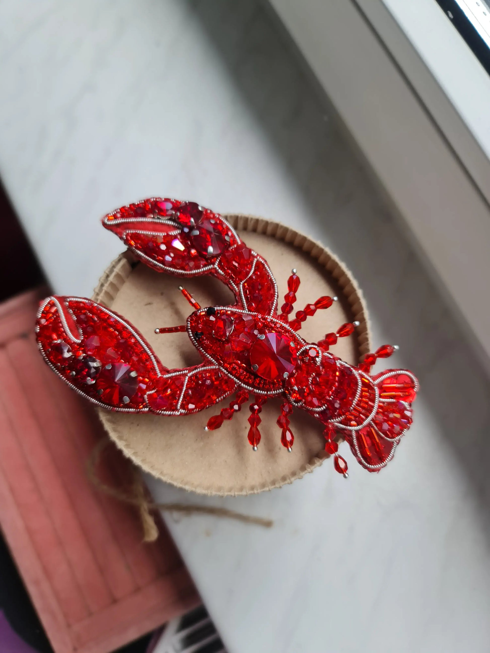 Lobster Brooch