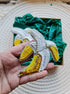 banana large brooch, plant pin for mother day