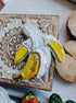 banana large brooch, plant pin for mother day