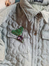 Gardener gift Purple Beet Crystal Pin, Vegetable Handmade jewelry Brooch