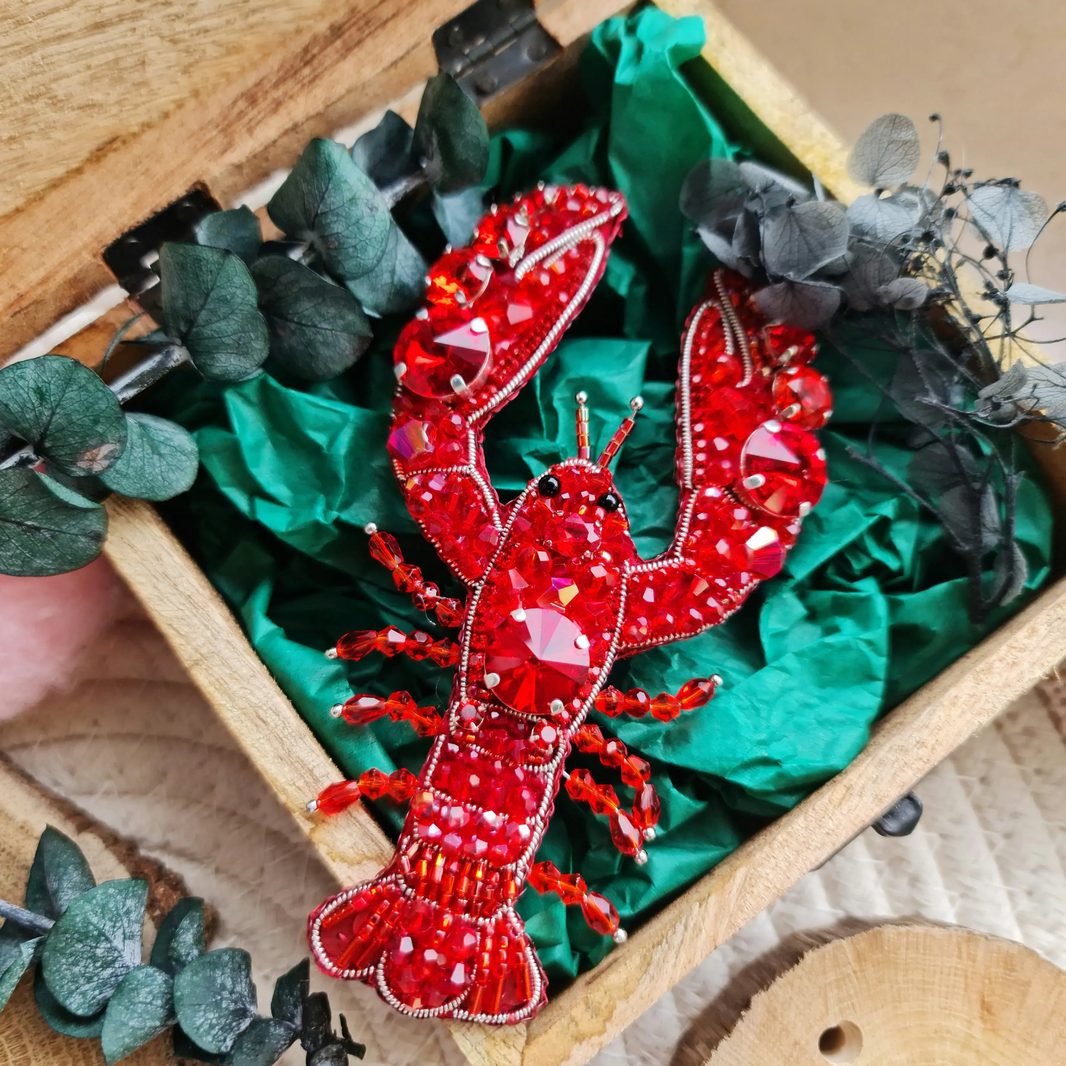 Lobster Brooch