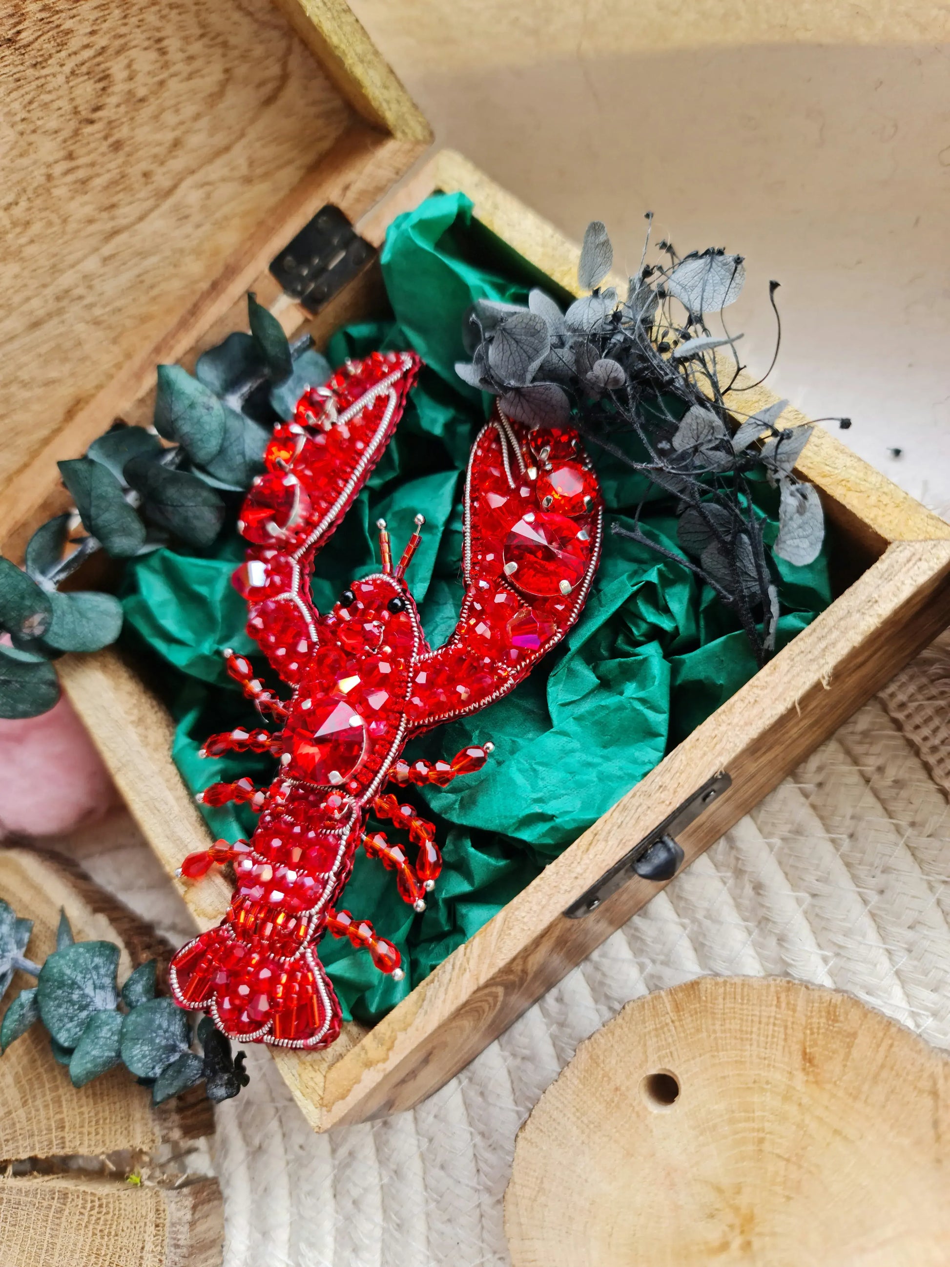 Lobster Brooch