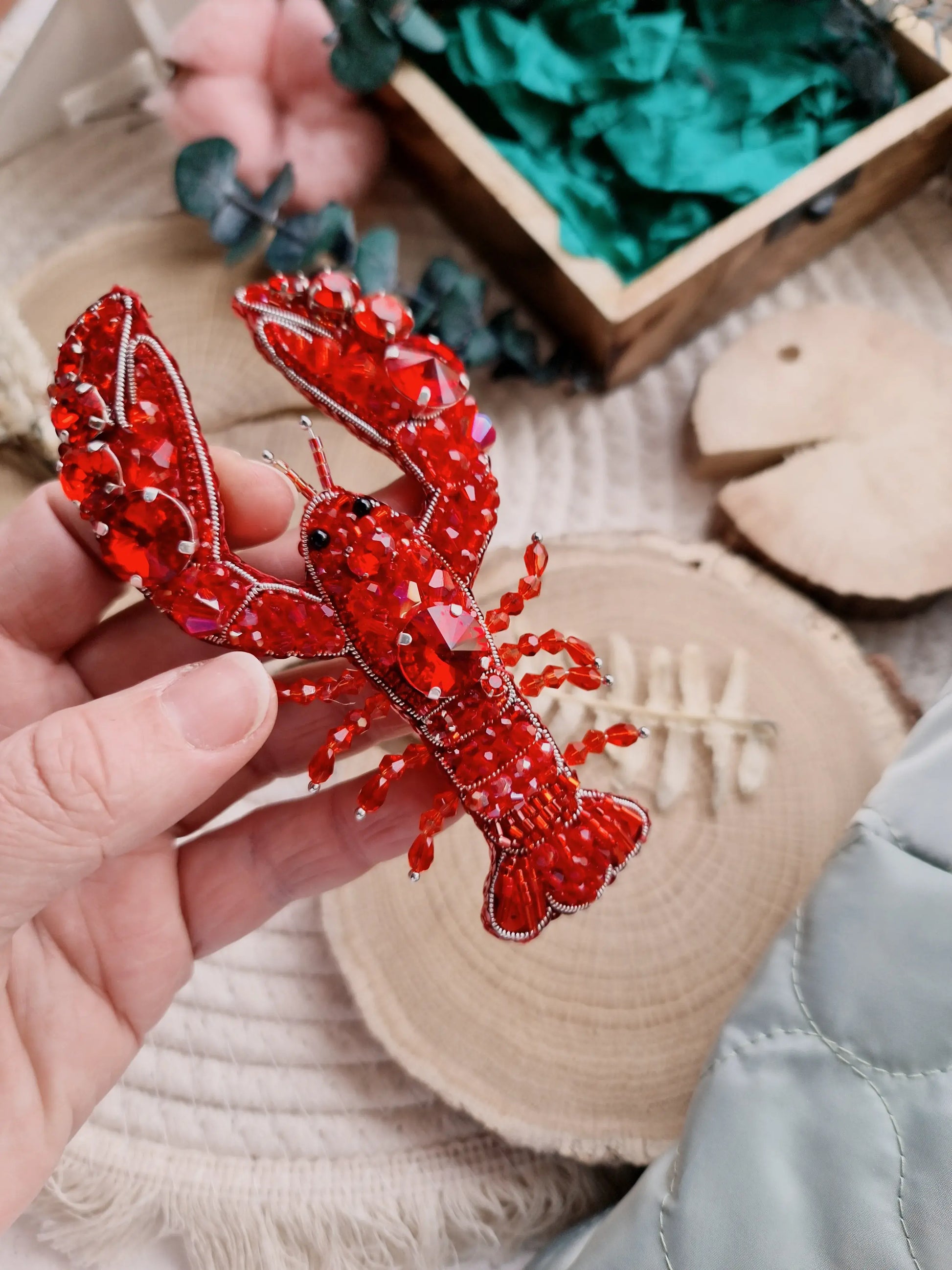 Lobster Brooch