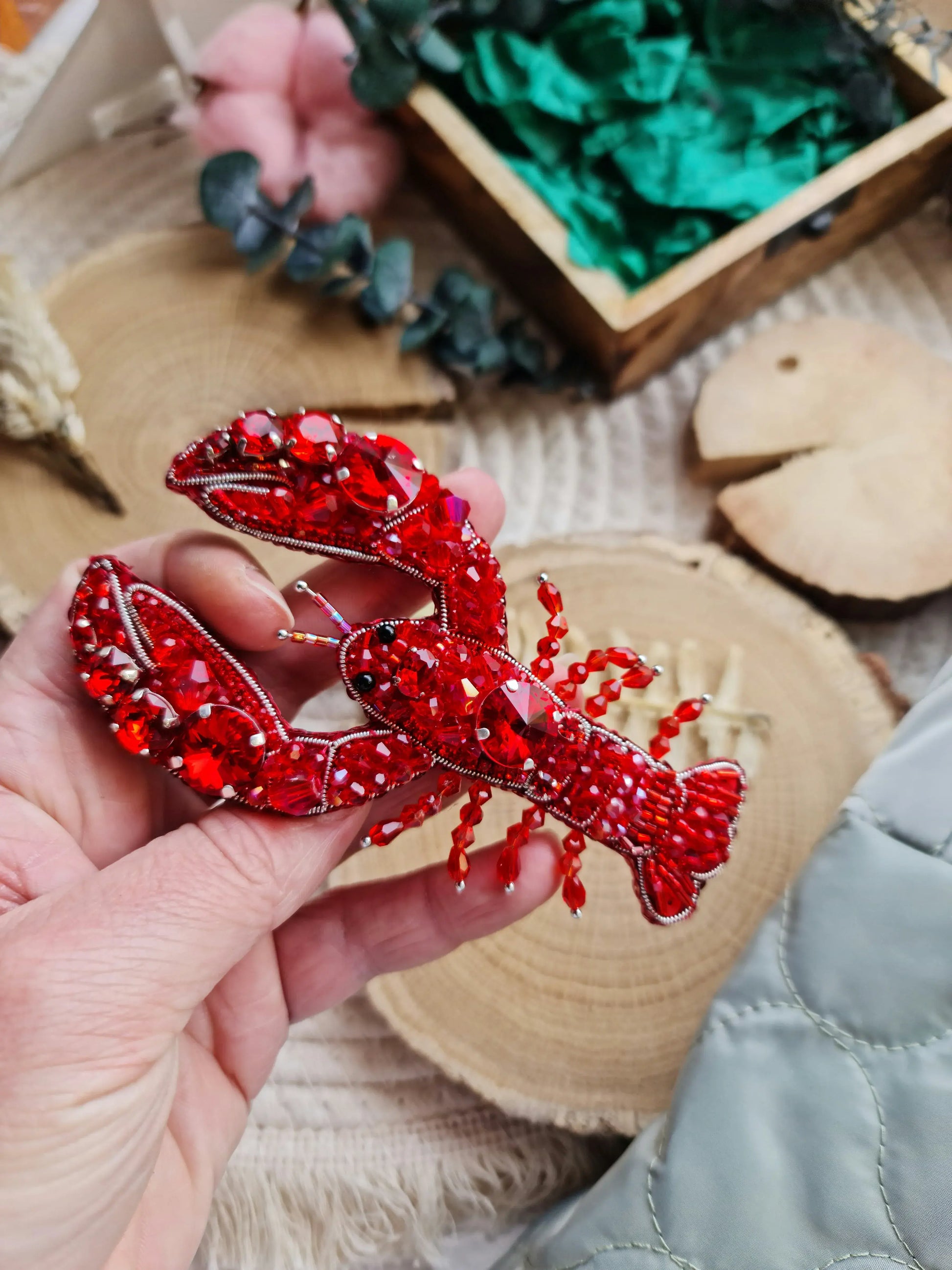 Lobster Brooch