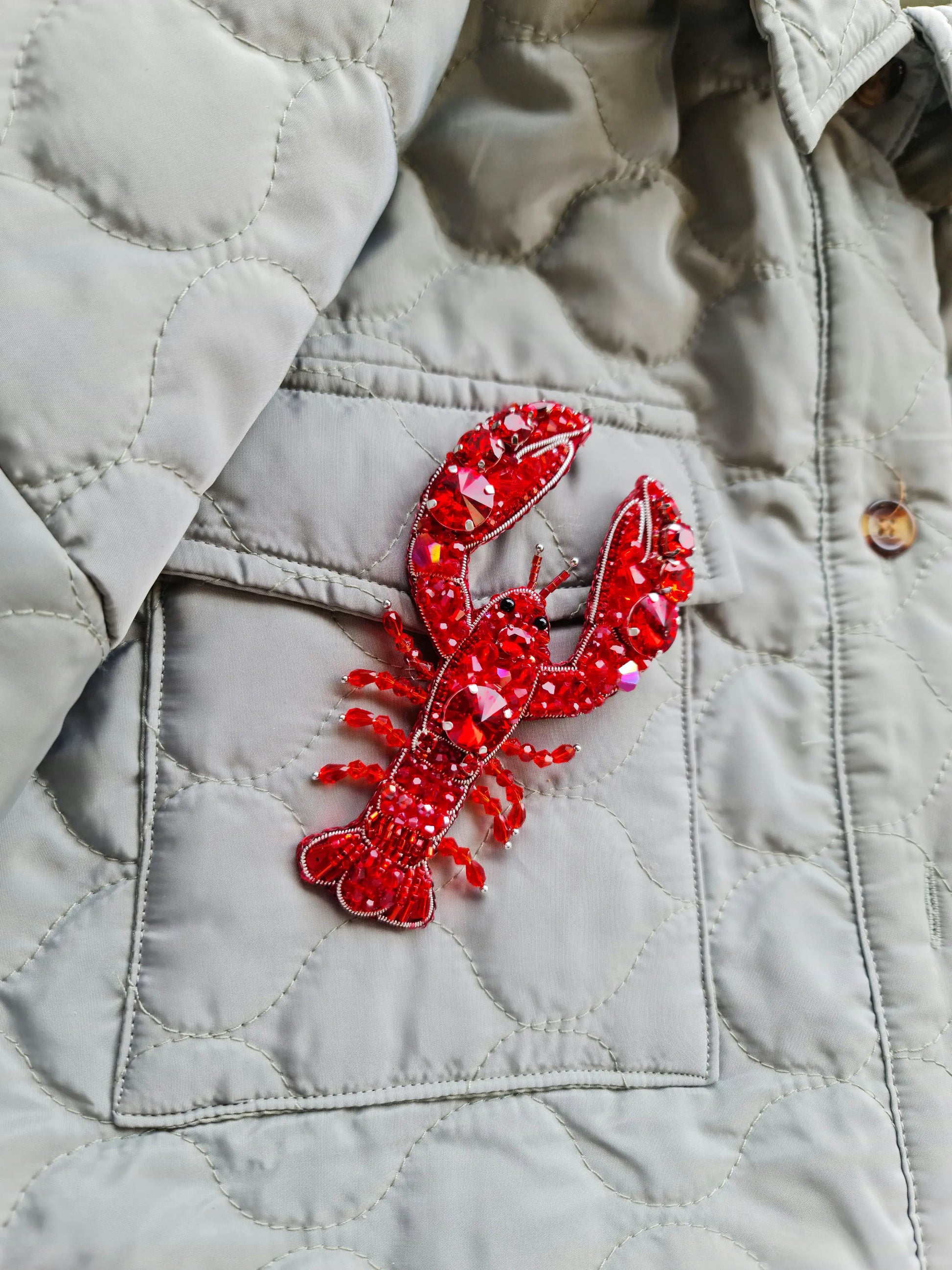 Lobster Brooch