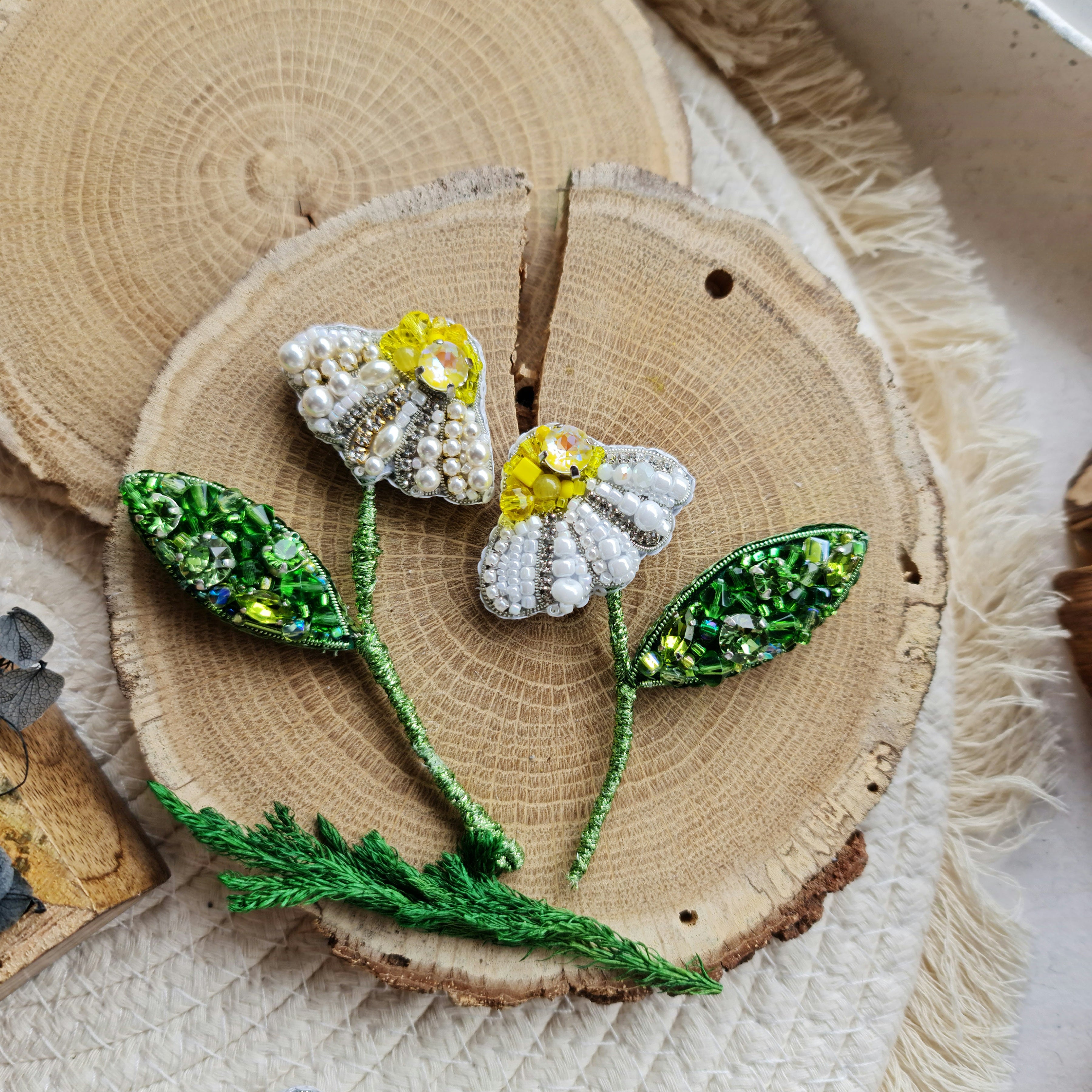daisy flower brooch, lapel pins men,  unique gifts for her