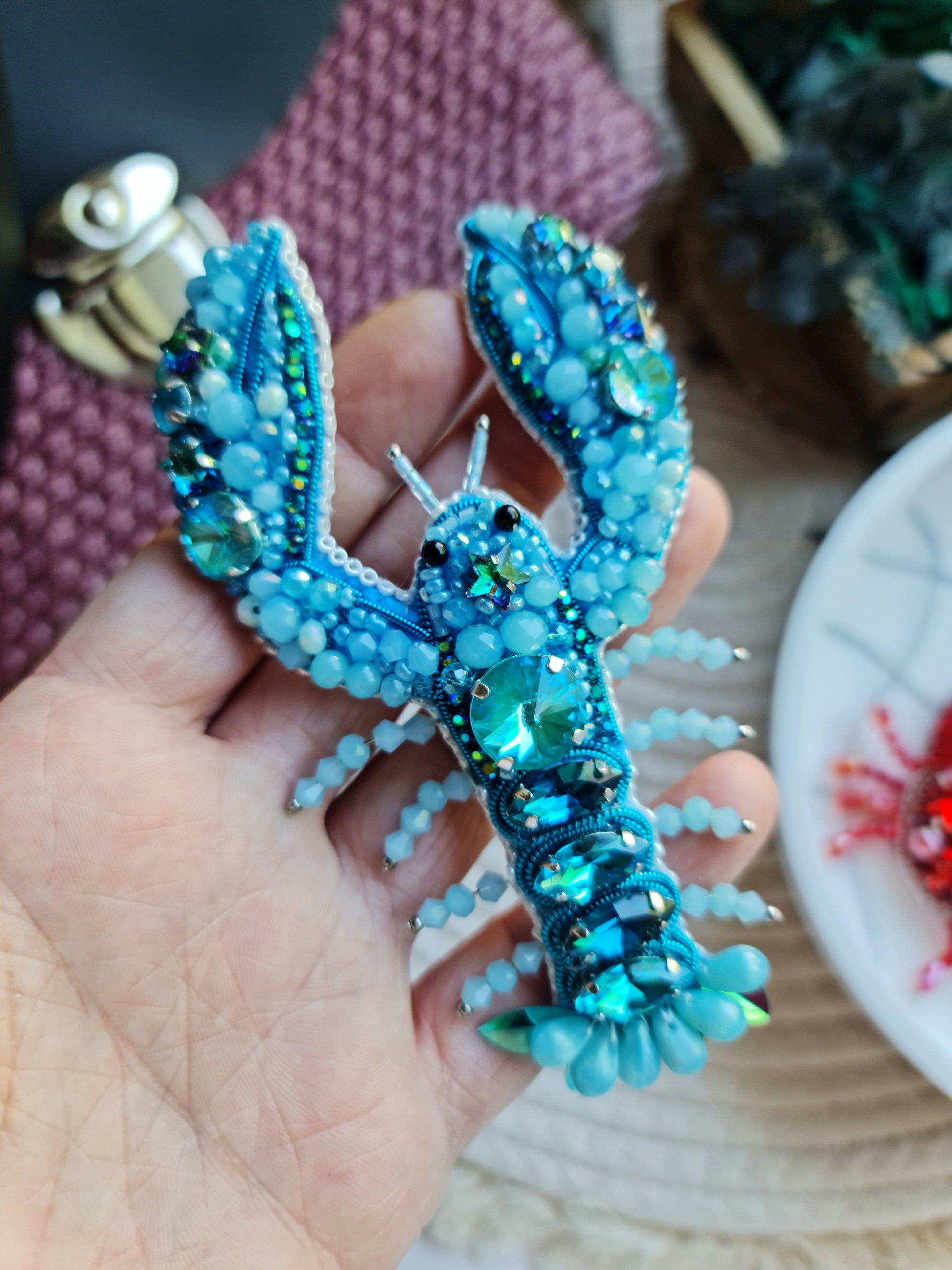 Lobster Brooch