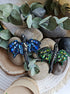 Crystal dragon beaded brooches hand embroidered in gold silver green and blue colors