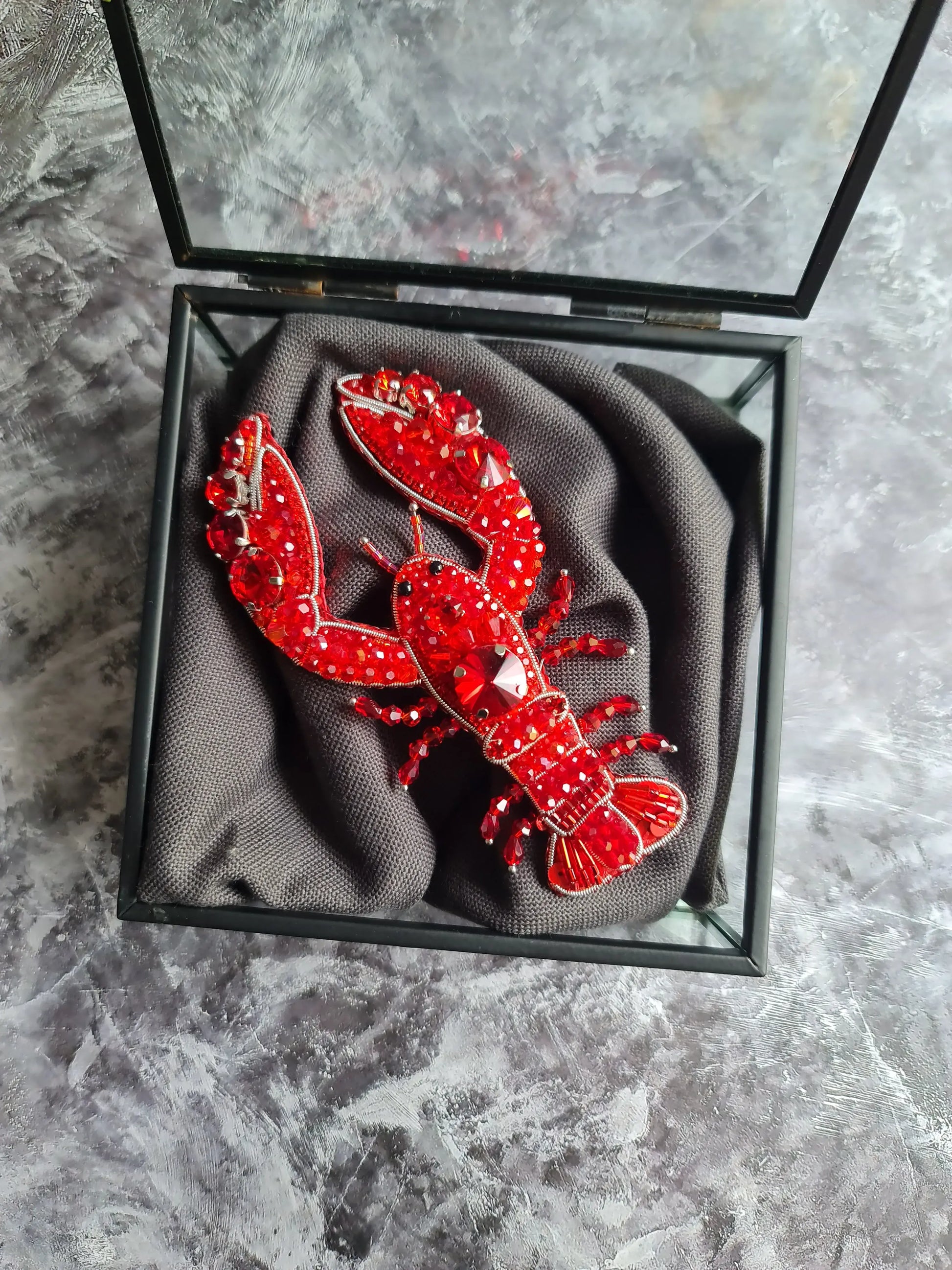 Lobster Brooch