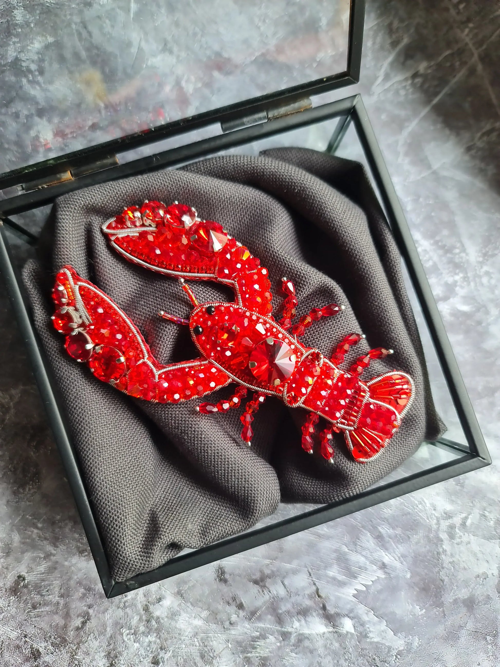 Lobster Brooch