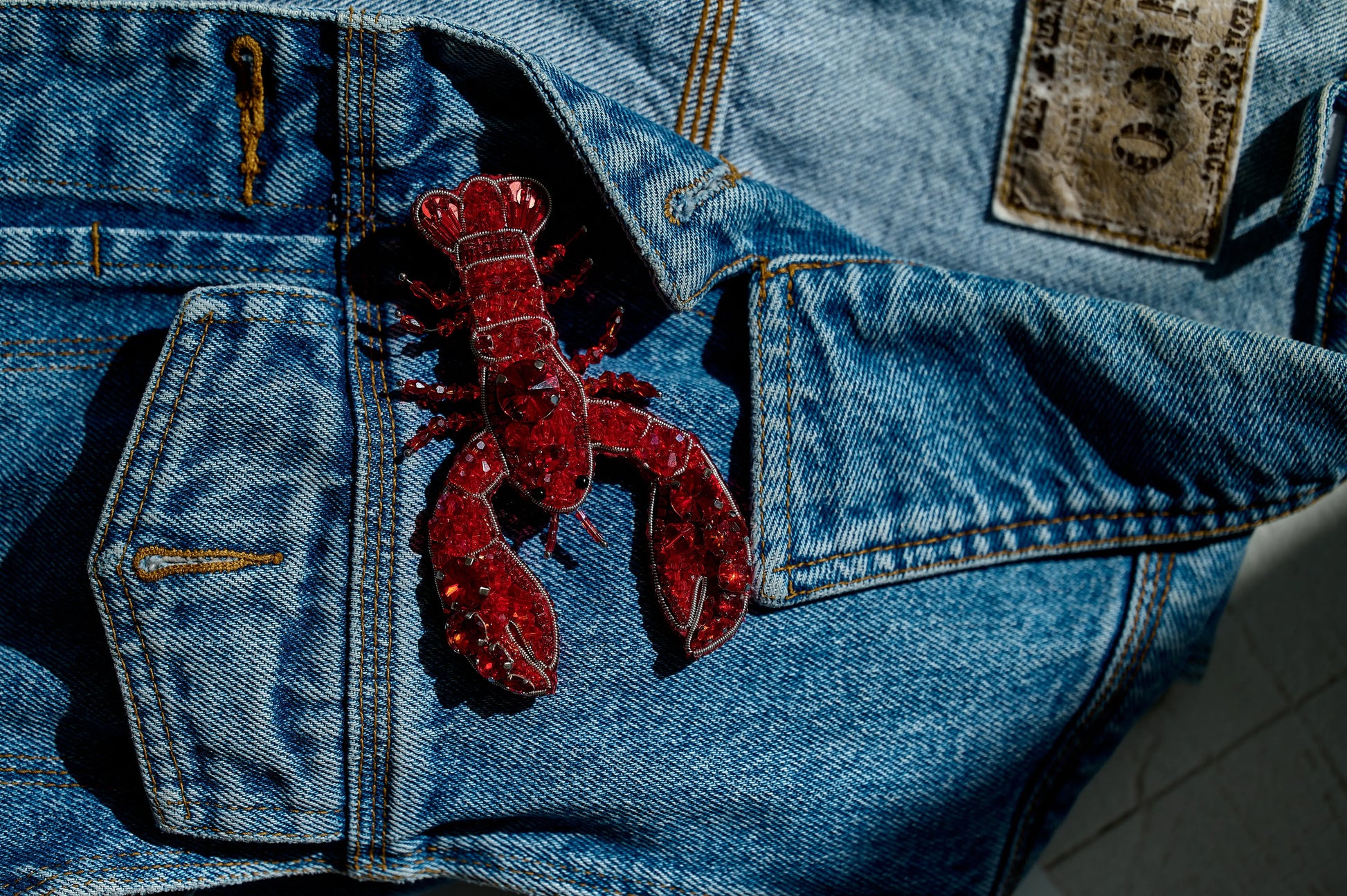 Lobster Brooch