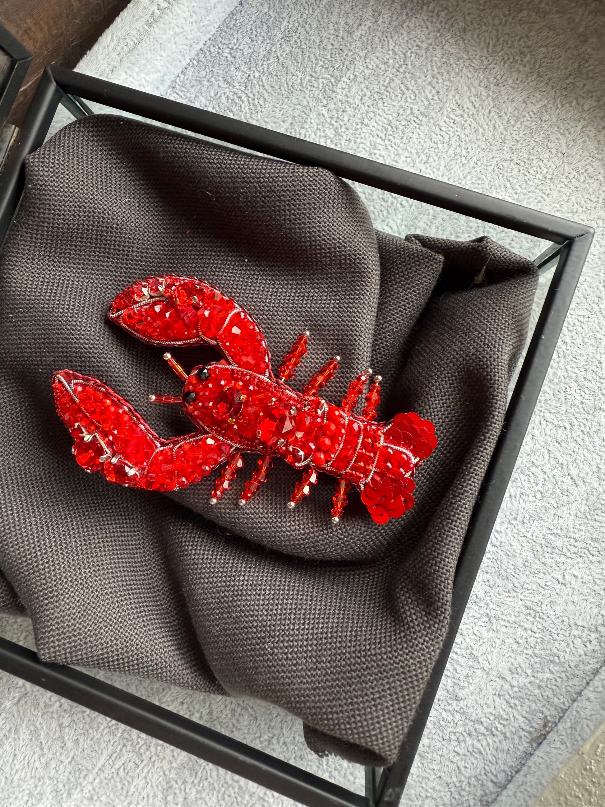 Lobster Brooch