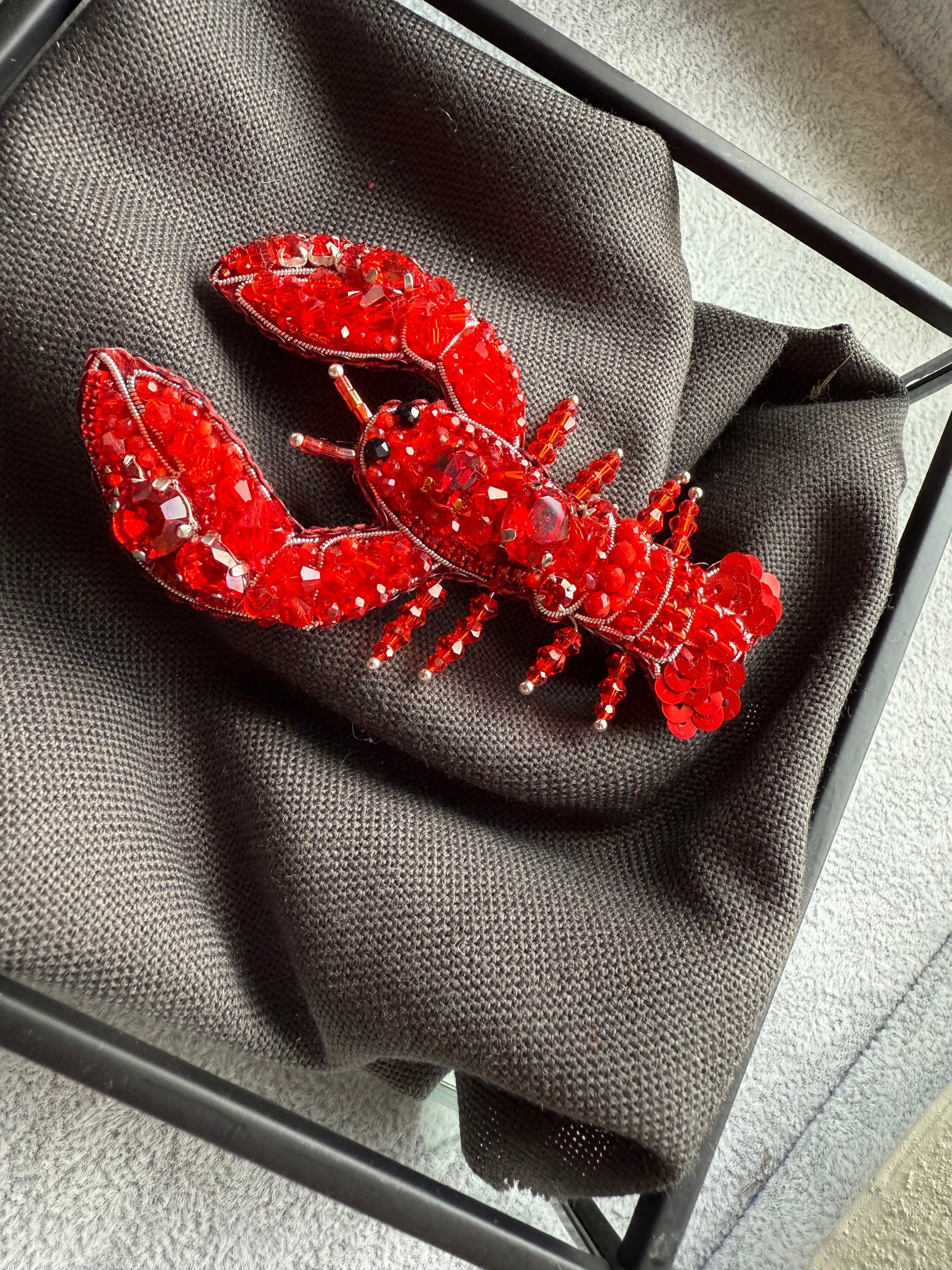 Lobster Brooch