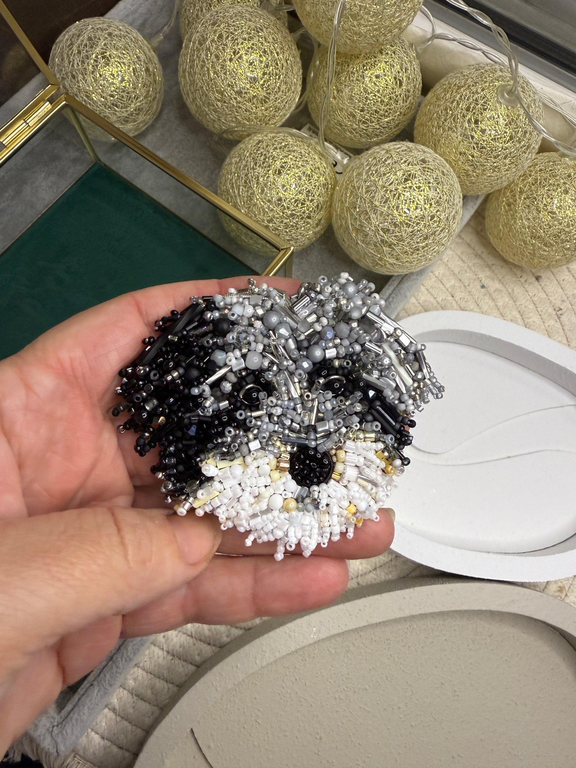 Custom Labradoodle Portrait Brooch