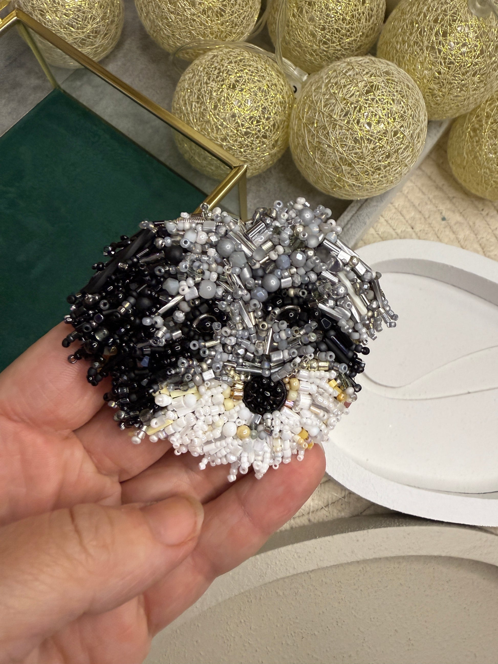 Custom Labradoodle Portrait Brooch
