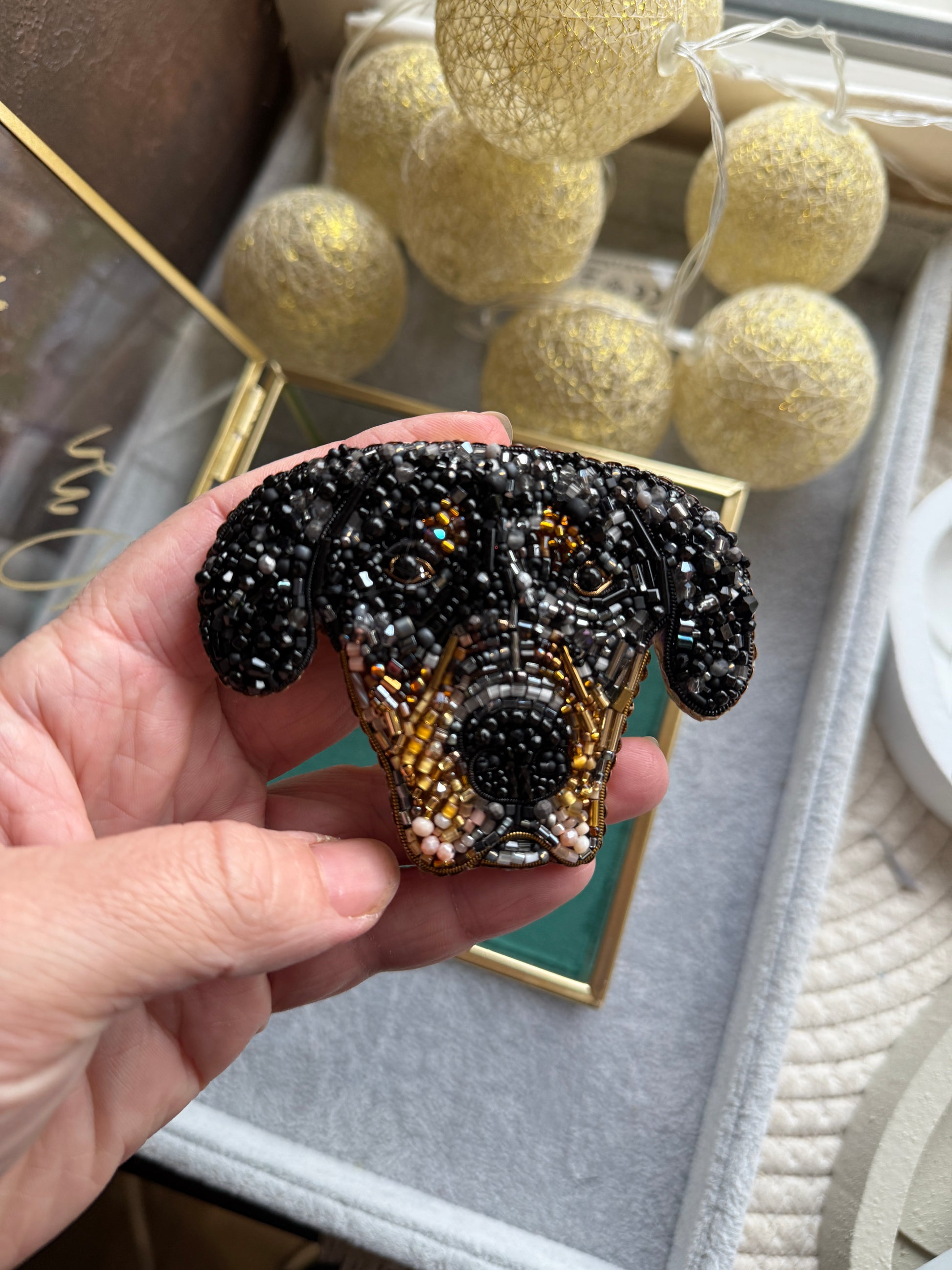 Custom Pet Portrait Brooch