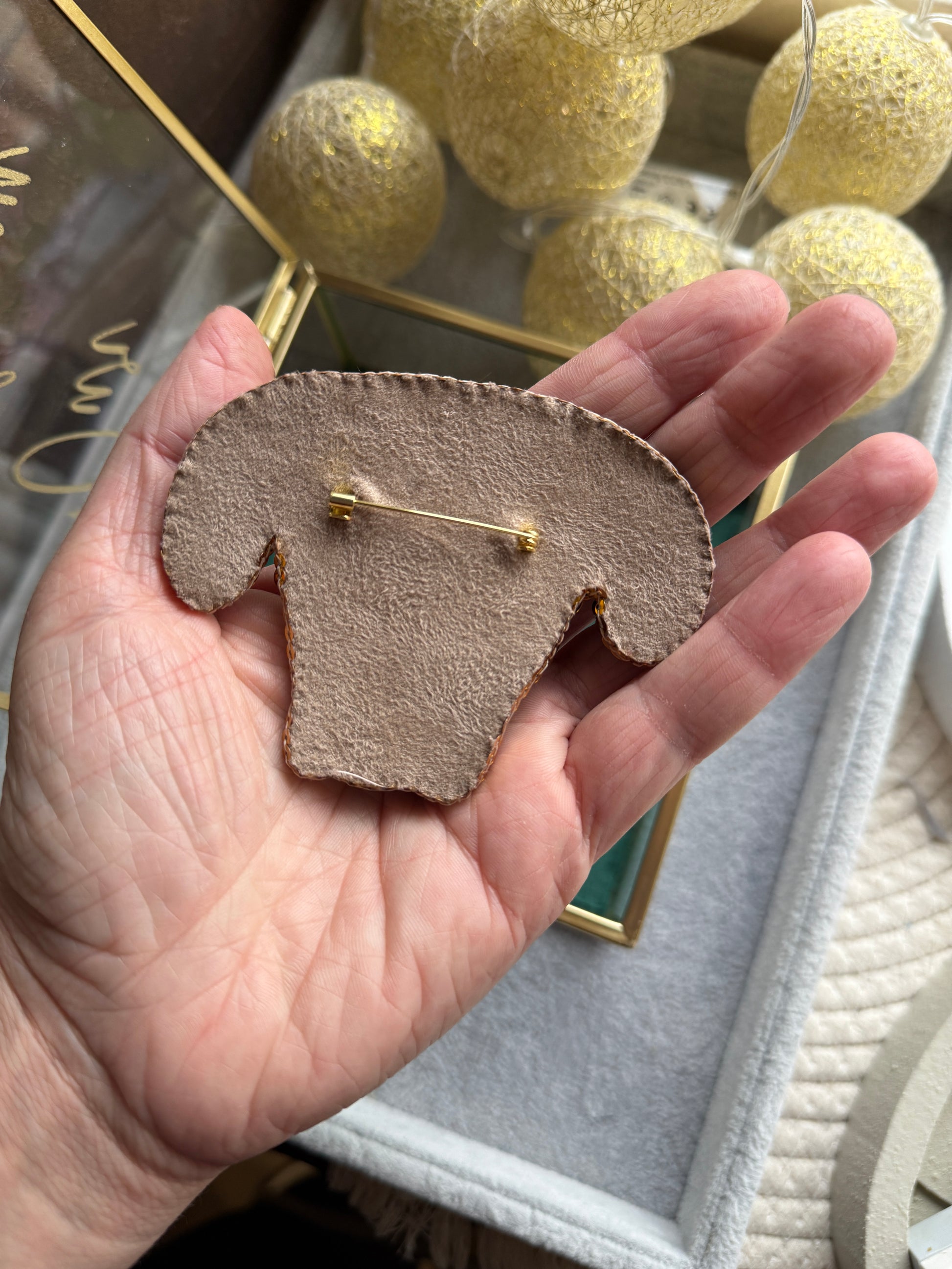 Custom Pet Portrait Brooch