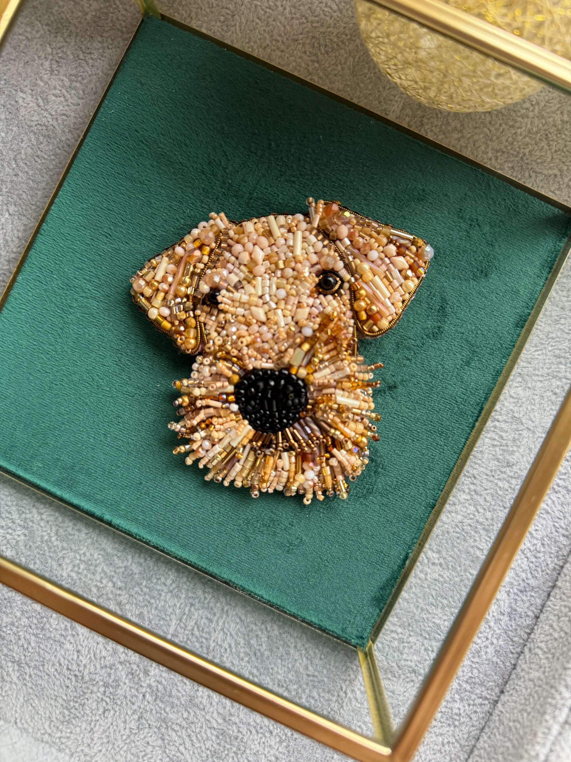 Custom Pet Portrait Brooch