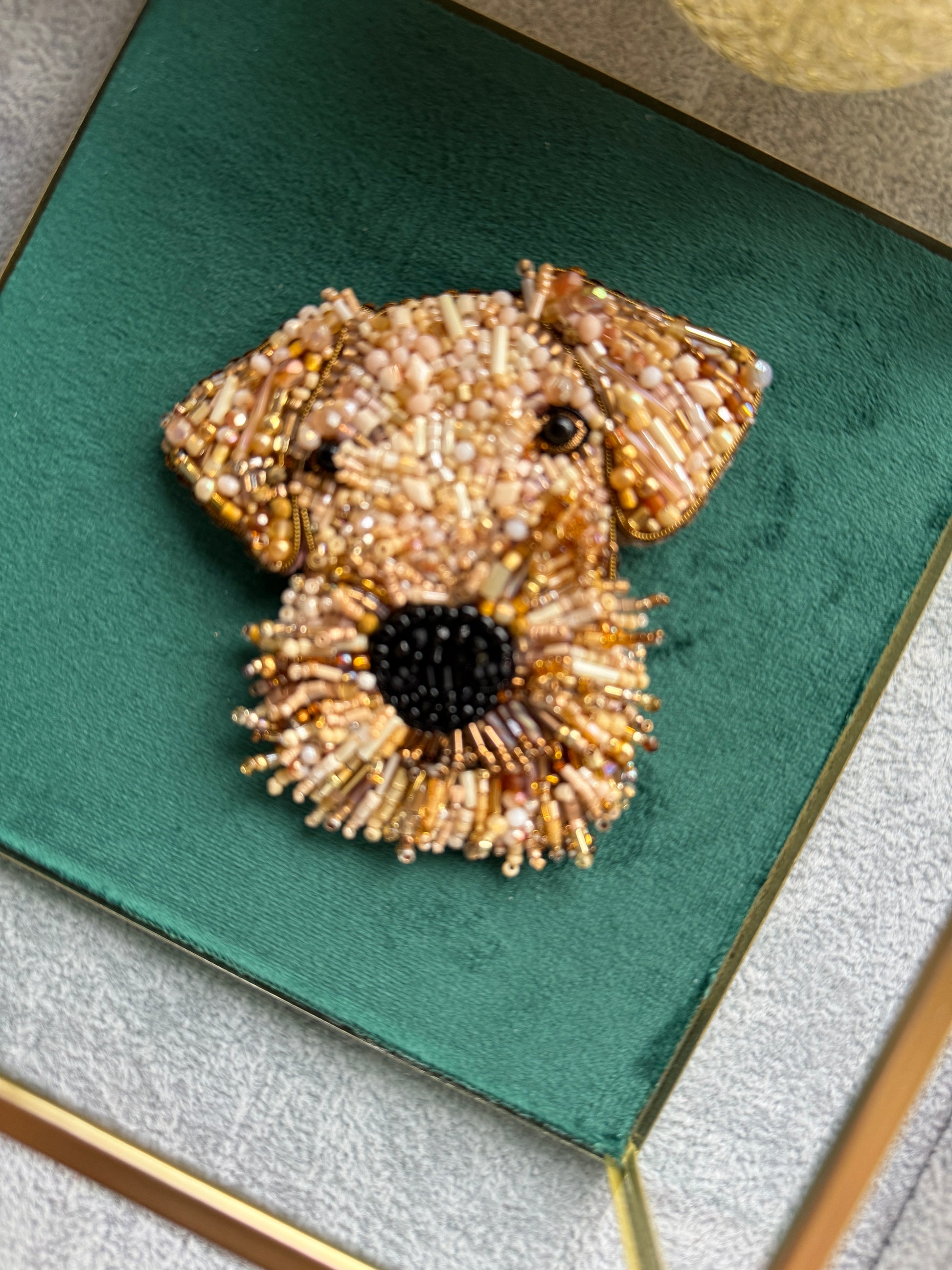 Custom Pet Portrait Brooch