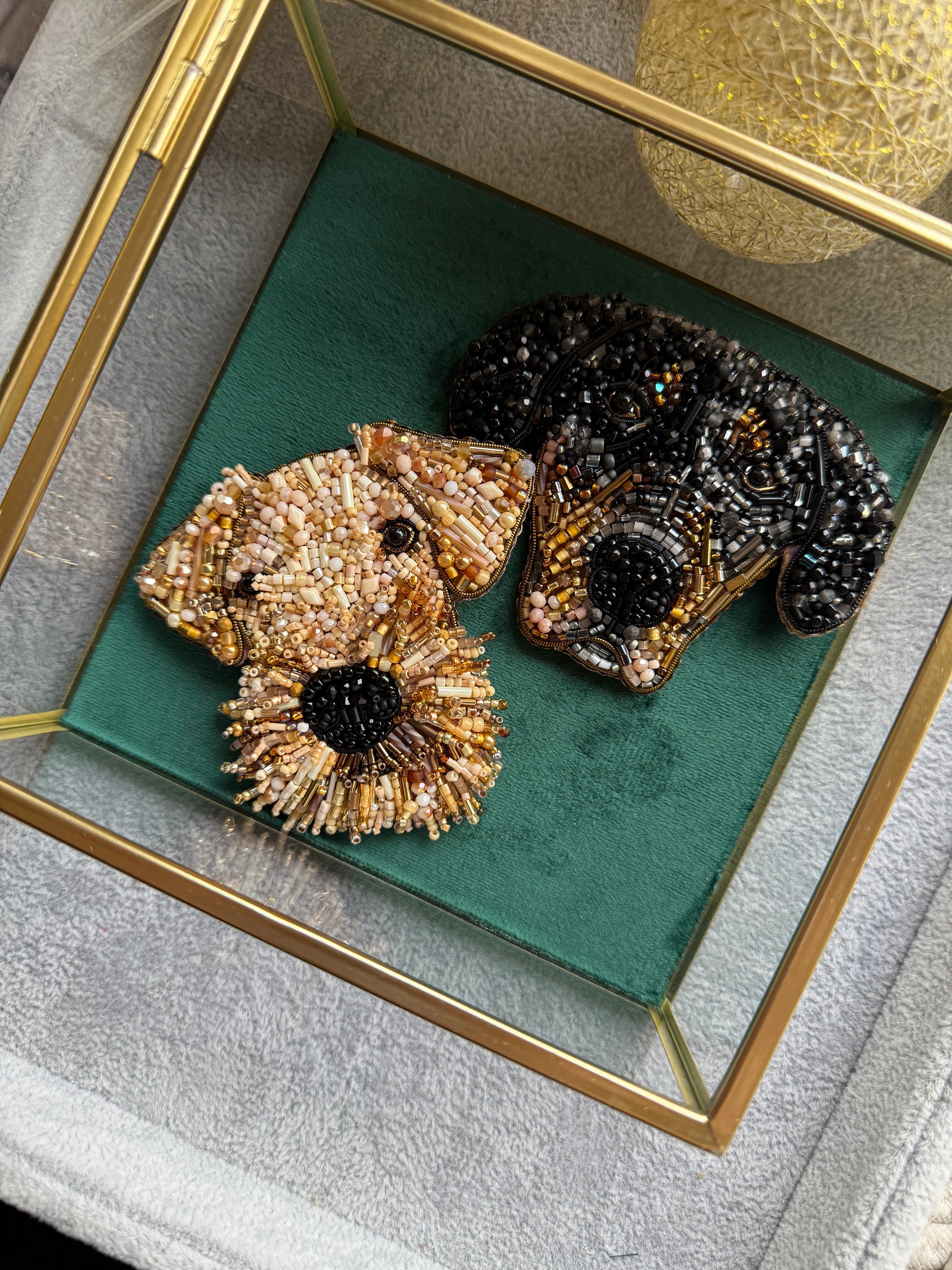 Custom Pet Portrait Brooch