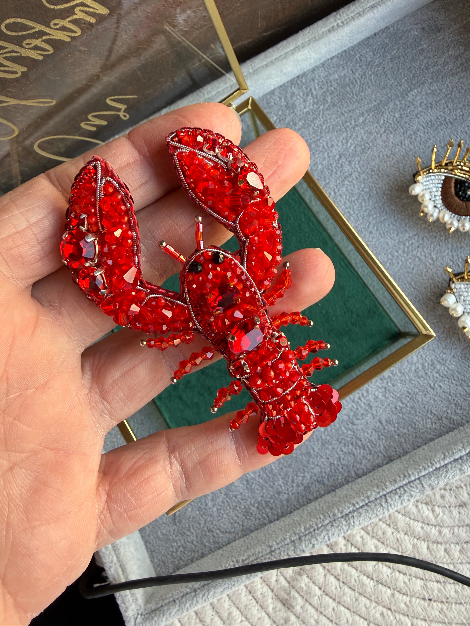Lobster Brooch