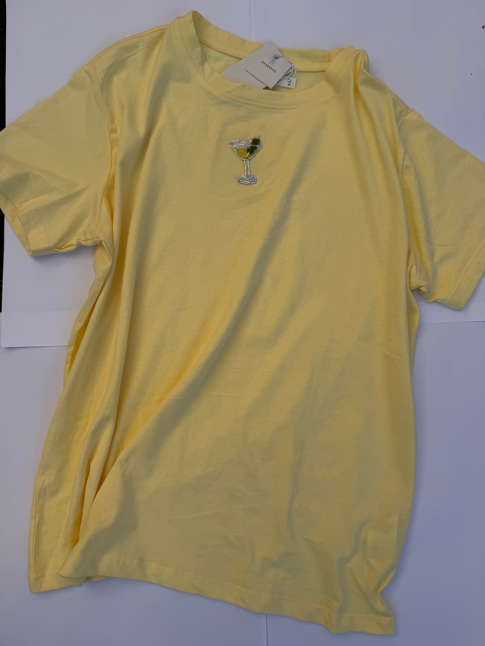 Martini Embroidered T-Shirt