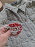 Shrimp beaded brooch, Beachy jewelry, Brooches for women,  unique gifts for her