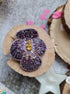 Pansies beaded brooch, flower nature jewelry, valentine gift